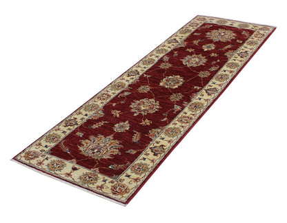 Handmade Premium Ziegler Farahan Wool Rug, 192x63cm