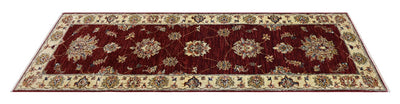 Tappeto Ziegler Farahan premium in lana, fatto a mano 192x63cm