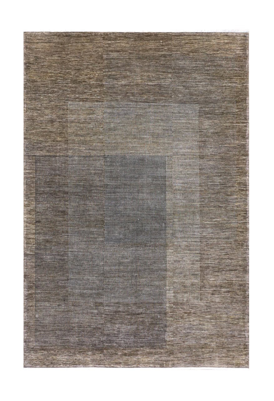 Tappeto Moderno in lana, fatto a mano, design geometrico 302x204cm