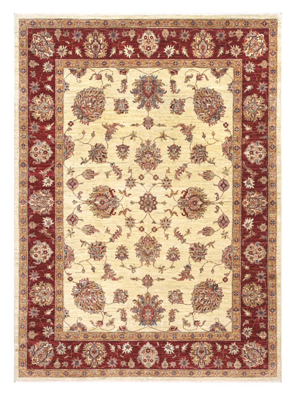 Tappeto Ziegler Farahan premium in lana, fatto a mano 266x202cm