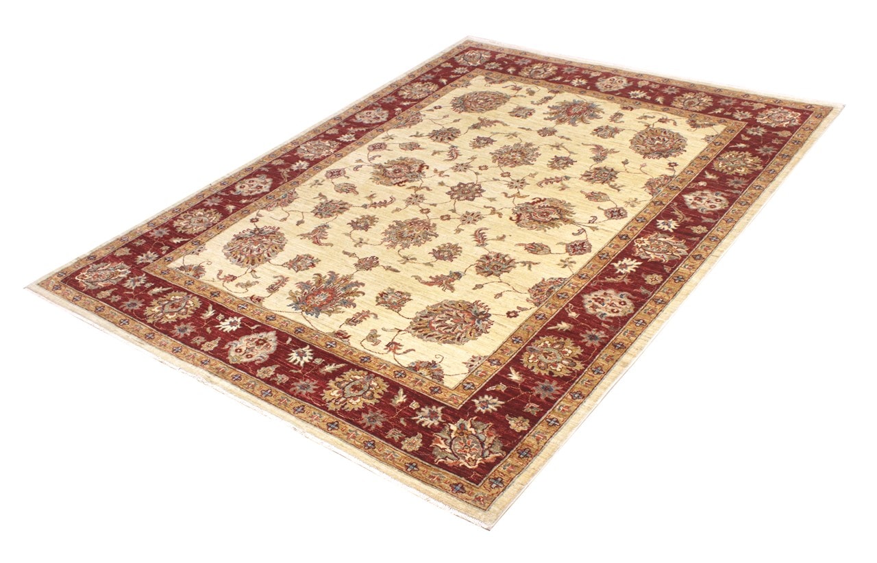 Tappeto Ziegler Farahan premium in lana, fatto a mano 266x202cm
