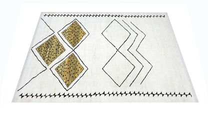 Taimany - Multicolor Tribal Wool Rug - Hand-Knotted 308x230cm