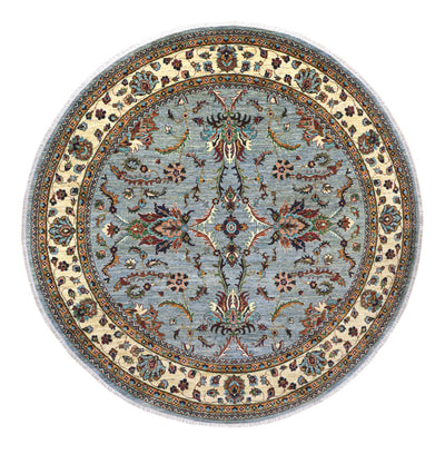 Handmade Ziegler Decorative Floral Rug, 252x251cm