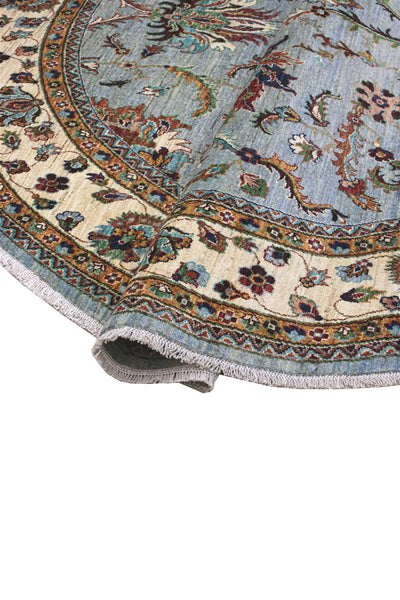 Handmade Ziegler Decorative Floral Rug, 252x251cm
