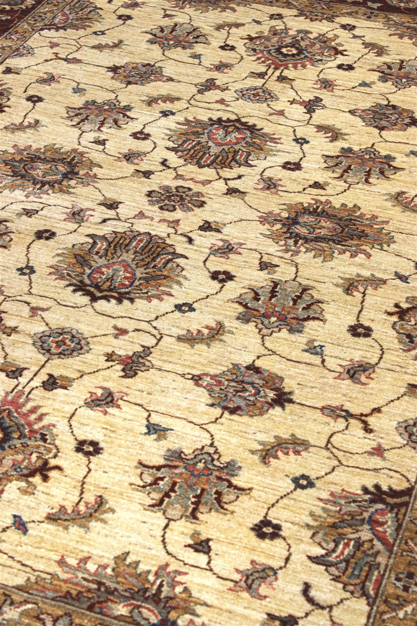 Handmade Premium Ziegler Farahan Wool Rug, 243x172cm
