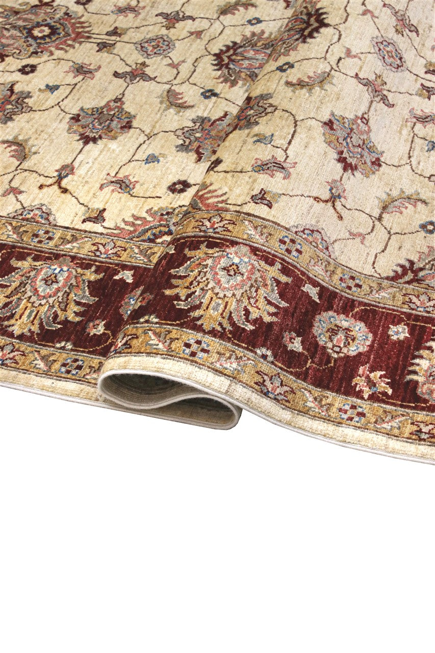 Handmade Premium Ziegler Farahan Wool Rug, 243x172cm