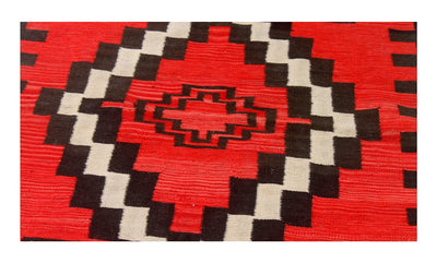 Tappeto Kilim moderno in lana multicolore 150x103cm - CarpetLiving