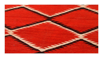 Modern wool Kilim carpet multi 186x131cm