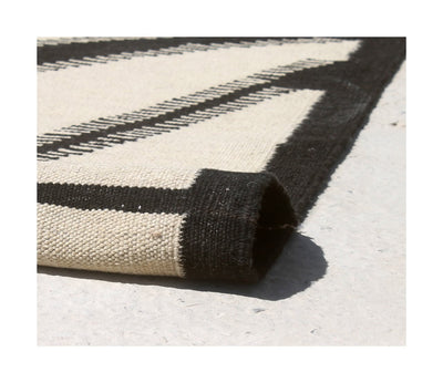 Tappeto Kilim moderno in lana multicolore 189x118cm - CarpetLiving
