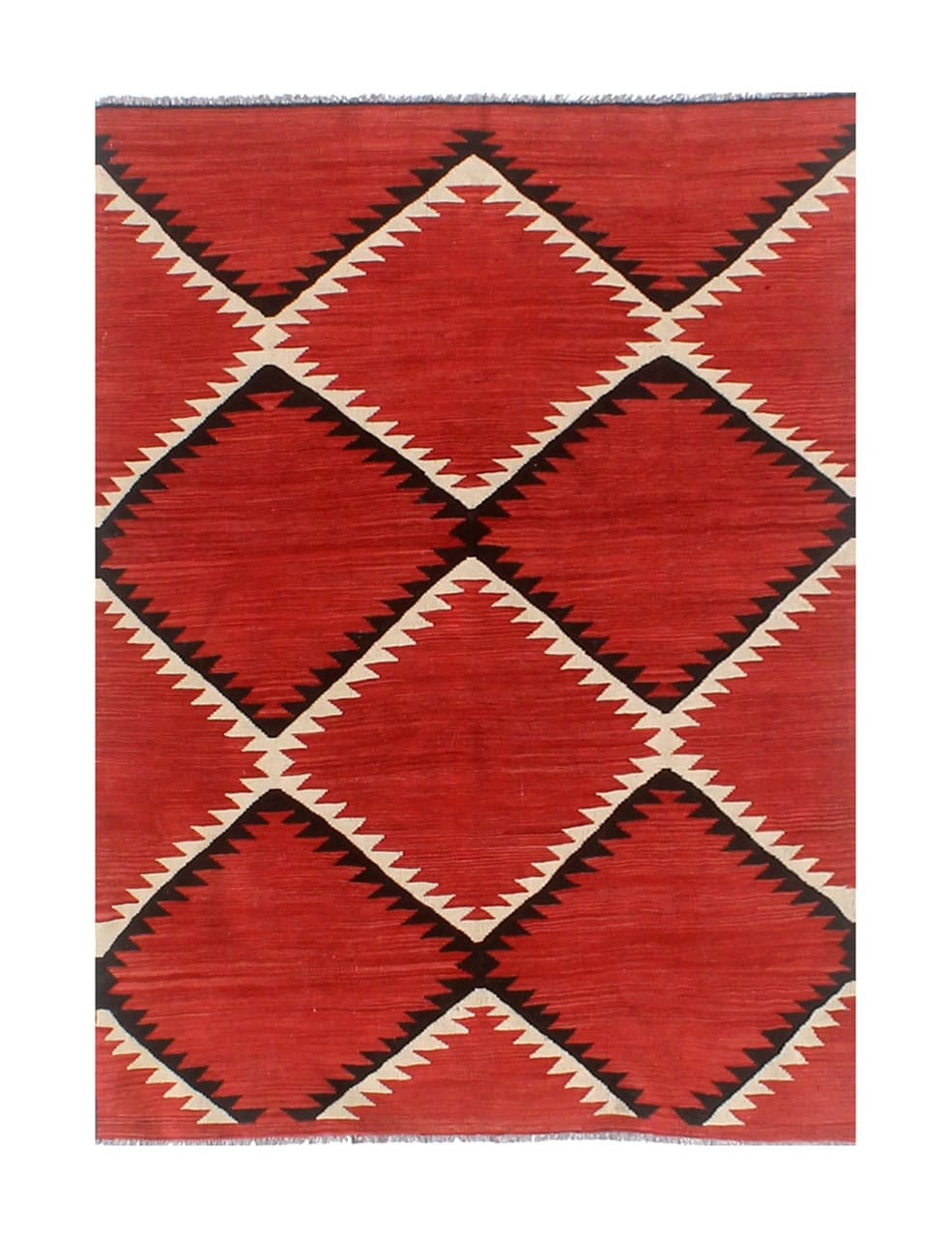 Modern wool Kilim carpet multi 201x150cm