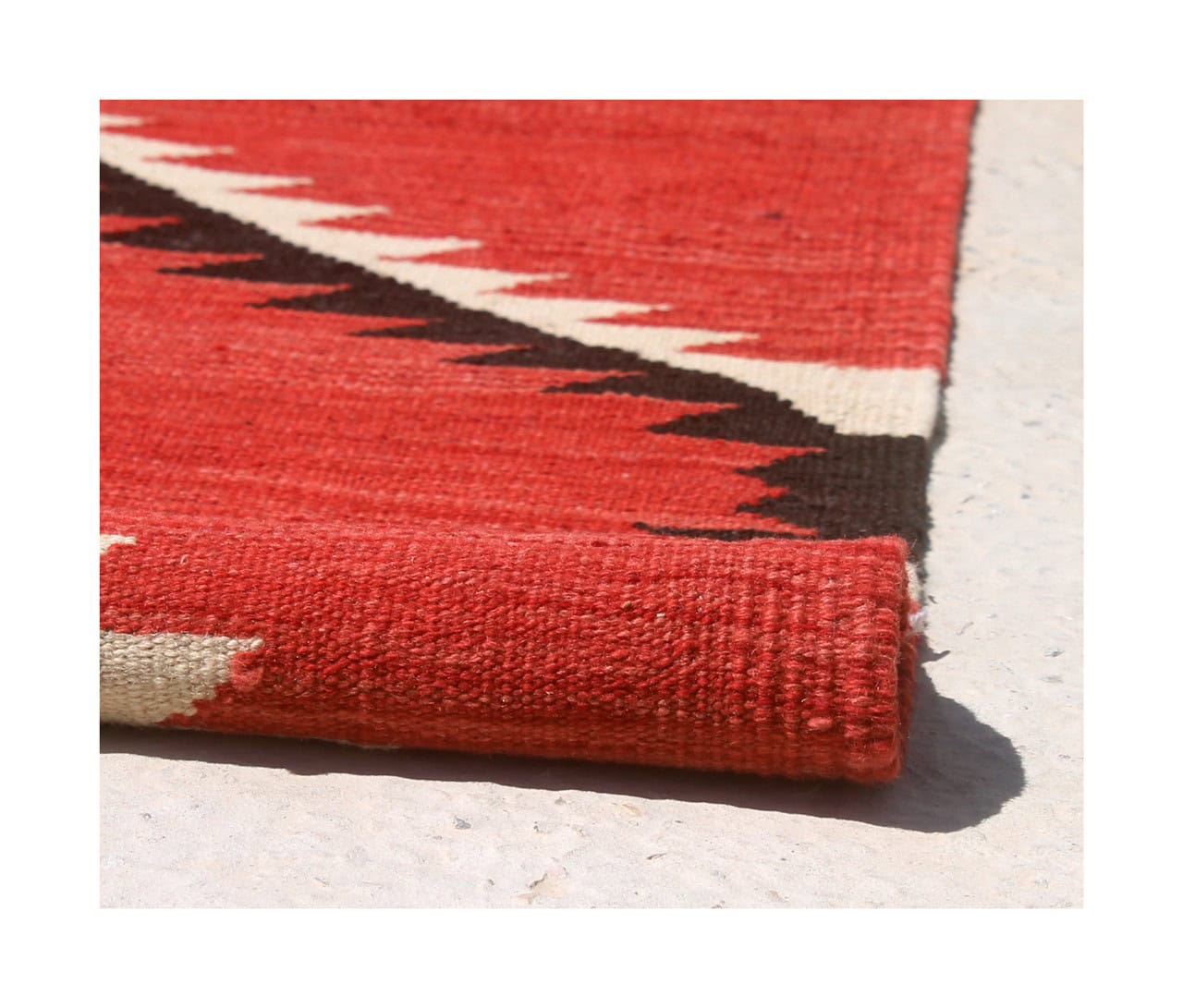 Modern wool Kilim carpet multi 201x150cm