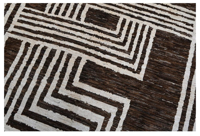 Taimany - Tappeto Tribale in Lana Multicolore - Fatto a Mano 293x201cm