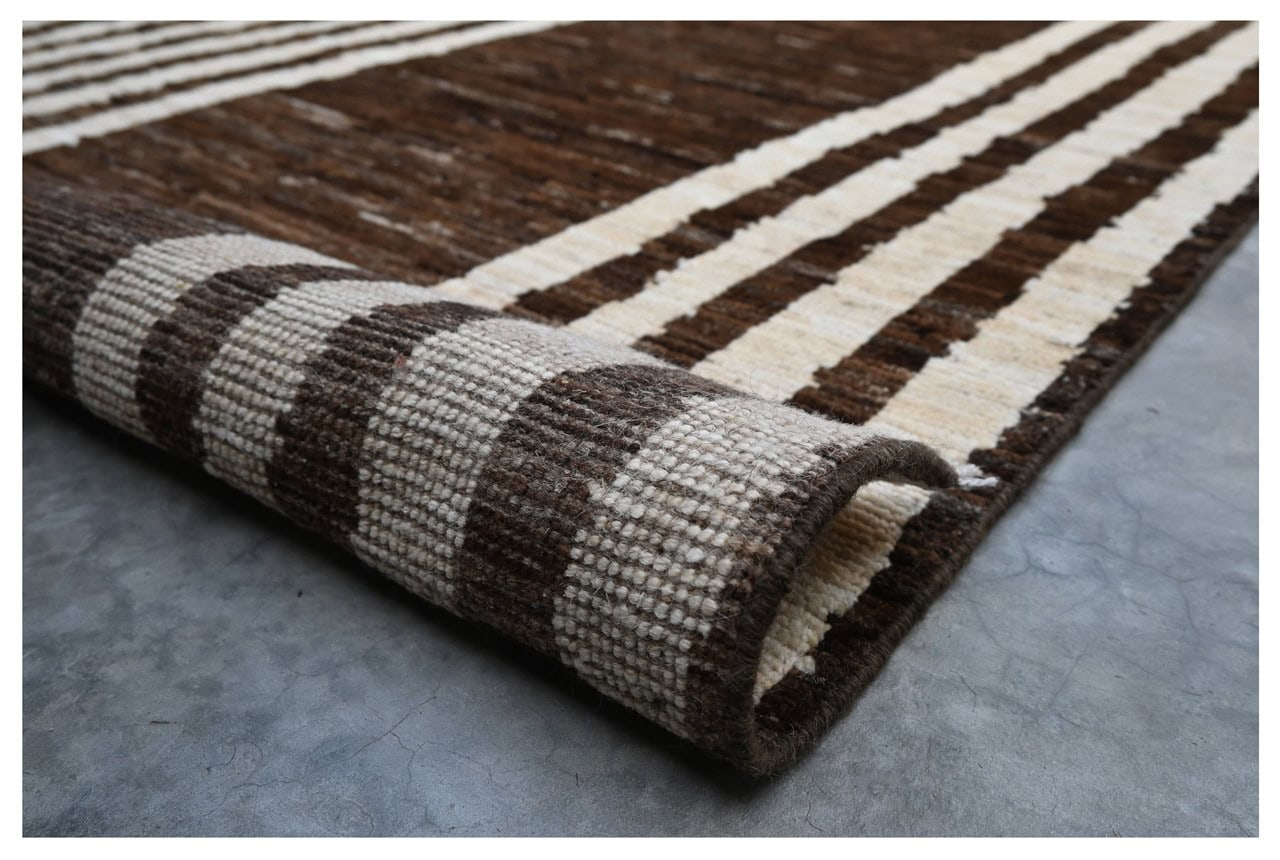 Taimany - Multicolor Tribal Wool Rug - Hand-Knotted 293x201cm