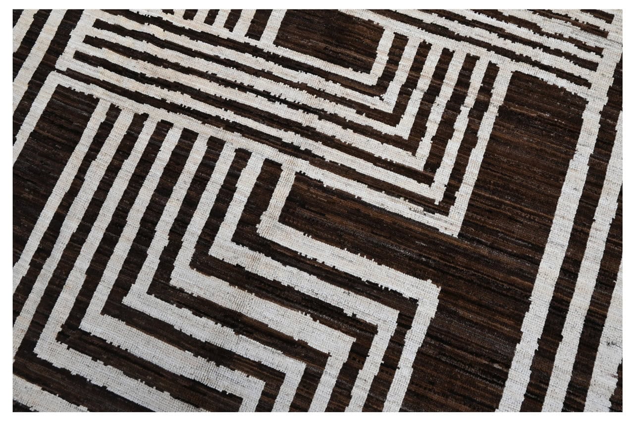 Taimany - Multicolor Tribal Wool Rug - Hand-Knotted 297x200cm
