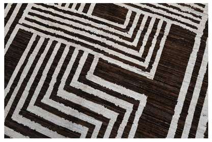 Taimany - Multicolor Tribal Wool Rug - Hand-Knotted 297x200cm