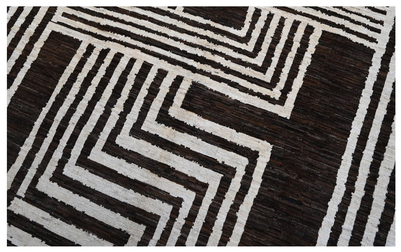 Taimany - Multicolor Tribal Wool Rug - Hand-Knotted 295x198cm