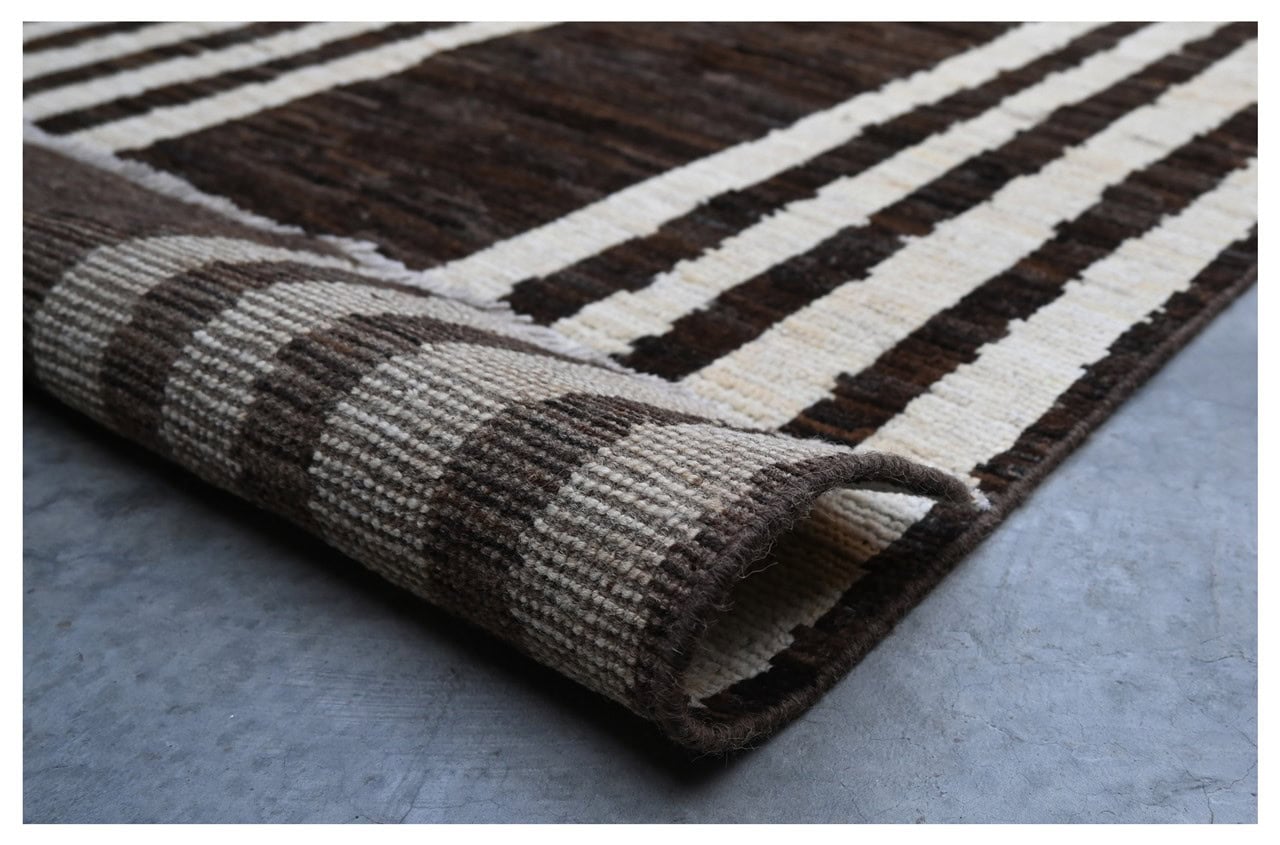 Taimany - Multicolor Tribal Wool Rug - Hand-Knotted 295x198cm