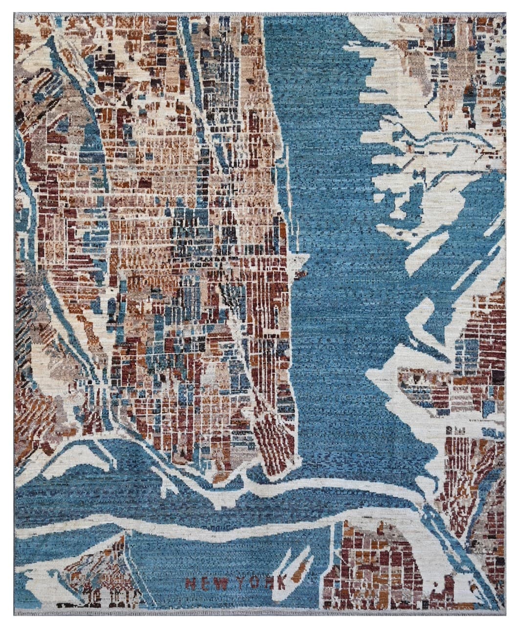 Taimany - Multicolor Tribal Wool Rug - Hand-Knotted 247x200cm