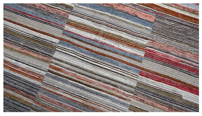 Tappeto design moderno multicolore stile berbero, fatto a mano 299x254cm