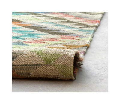 Kaudani Afghan Kilim 306x249 cm, Hand-Woven Wool