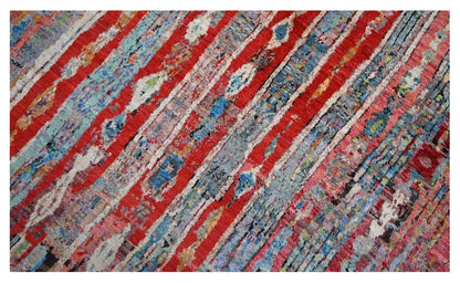 Taimany - Multicolor Tribal Wool Rug - Hand-Knotted 305x243cm