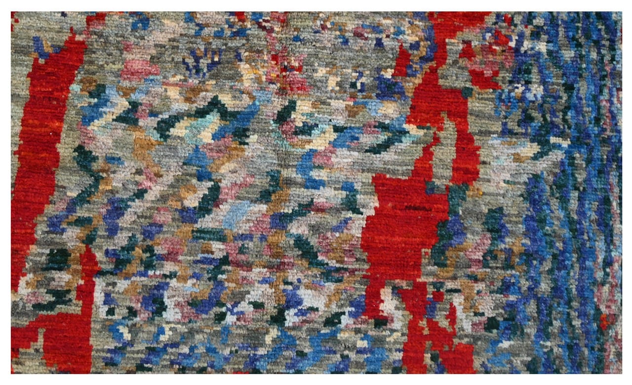 Taimany - Multicolor Tribal Wool Rug - Hand-Knotted 308x245cm