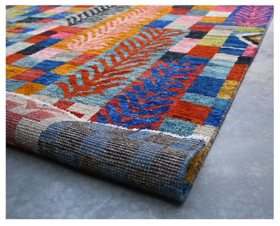 Taimany - Tappeto Tribale in Lana Multicolore - Fatto a Mano 295x211cm - CarpetLiving