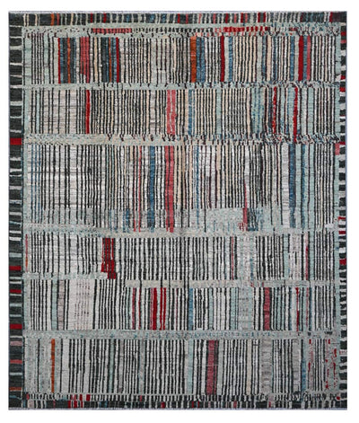 Taimany - Multicolor Tribal Wool Rug - Hand-Knotted 295x251cm