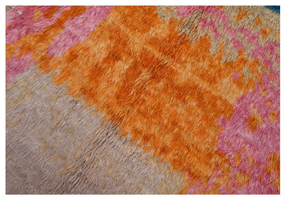 Taimany - Tappeto Tribale in Lana Multicolore - Fatto a Mano 232x176cm - CarpetLiving