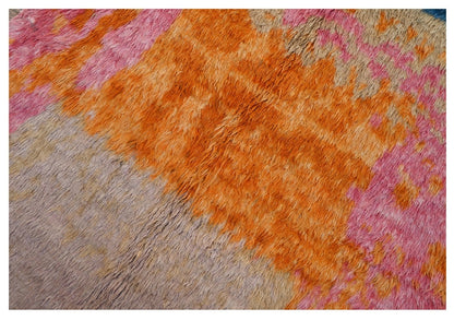 Taimany - Multicolor Tribal Wool Rug - Hand-Knotted 232x176cm