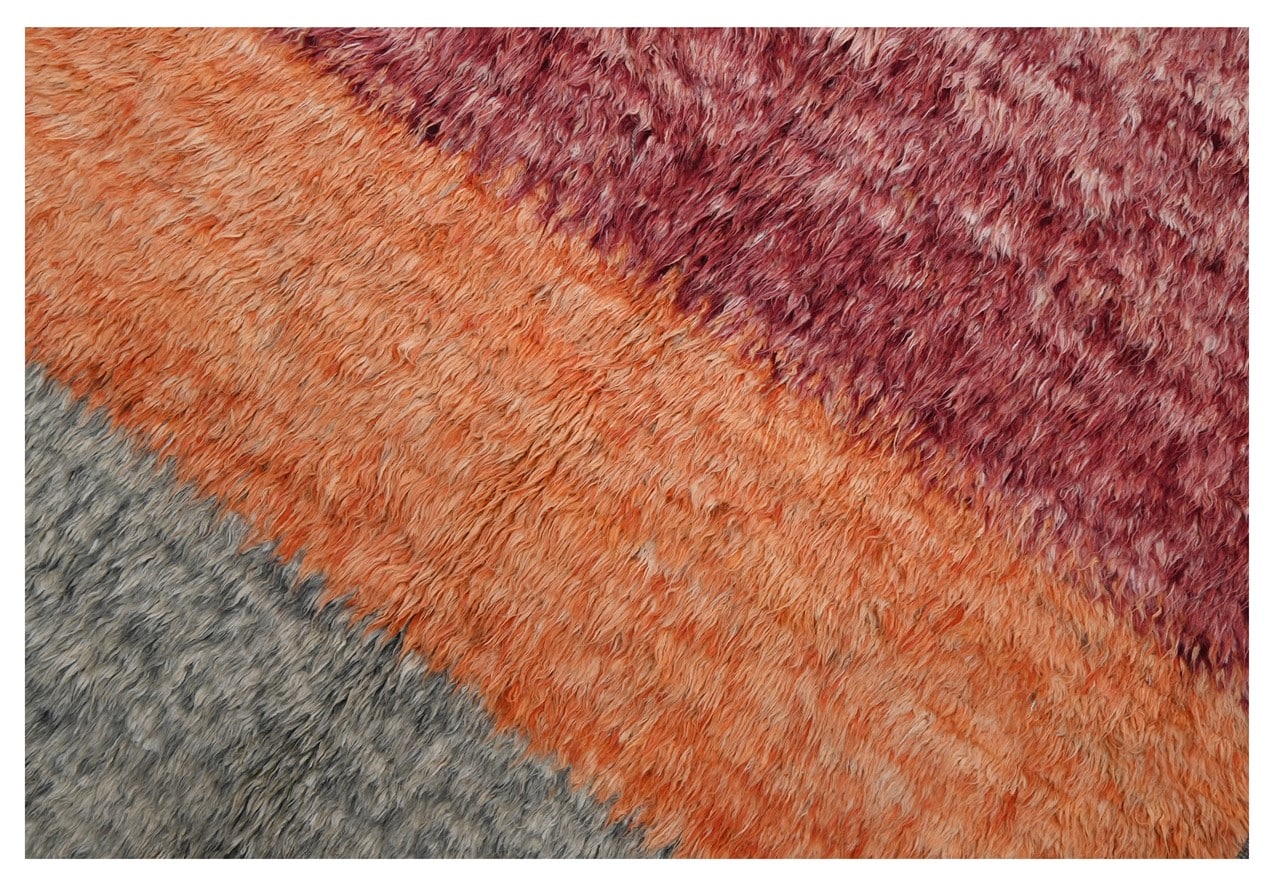 Taimany - Multicolor Tribal Wool Rug - Hand-Knotted 245x179cm