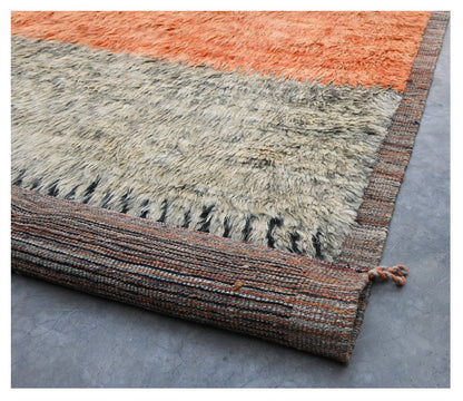 Taimany - Multicolor Tribal Wool Rug - Hand-Knotted 245x179cm