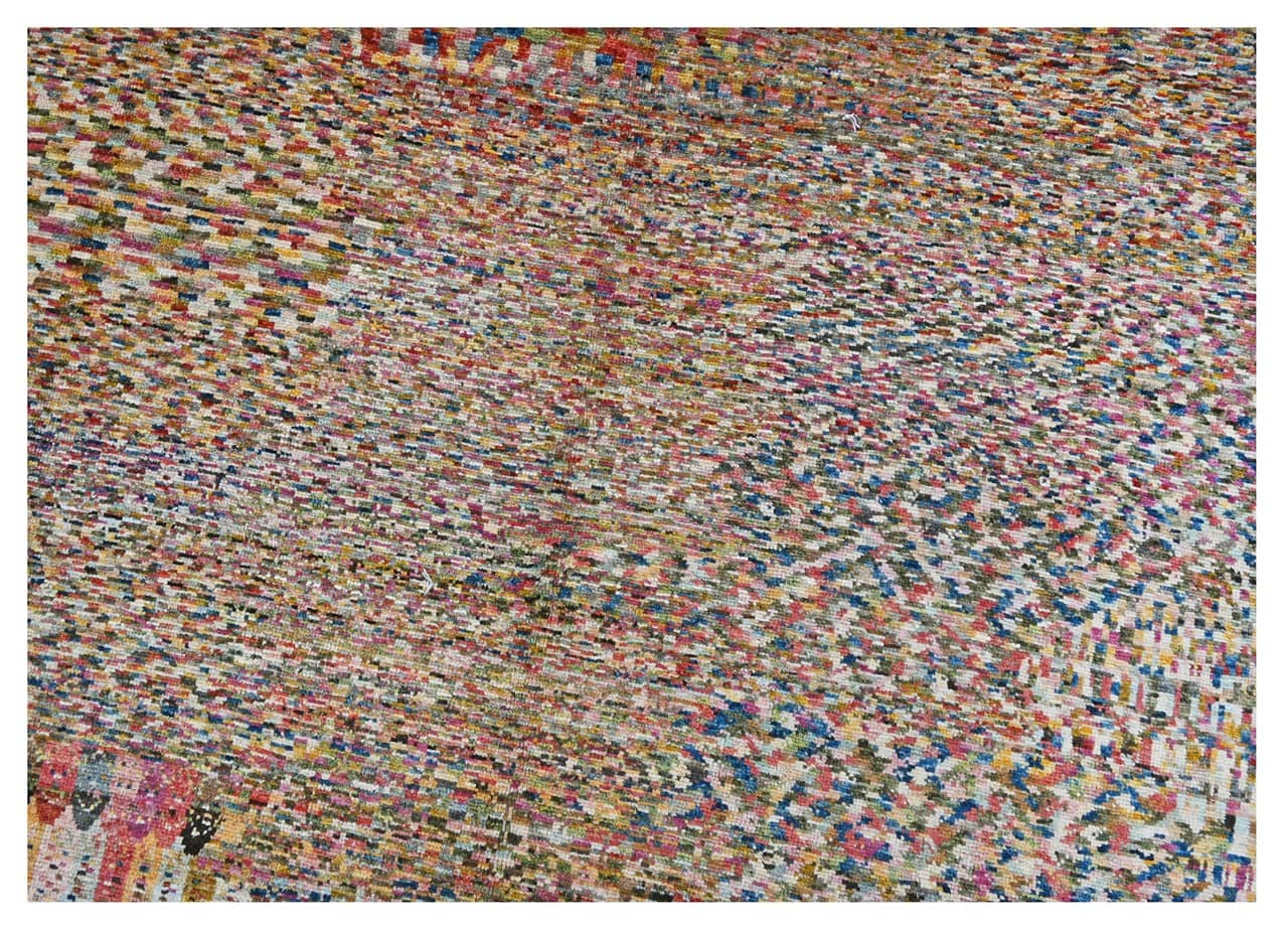 Taimany - Multicolor Tribal Wool Rug - Hand-Knotted 385x298cm