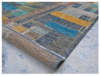 Taimany - Multicolor Tribal Wool Rug - Hand-Knotted 447x354cm