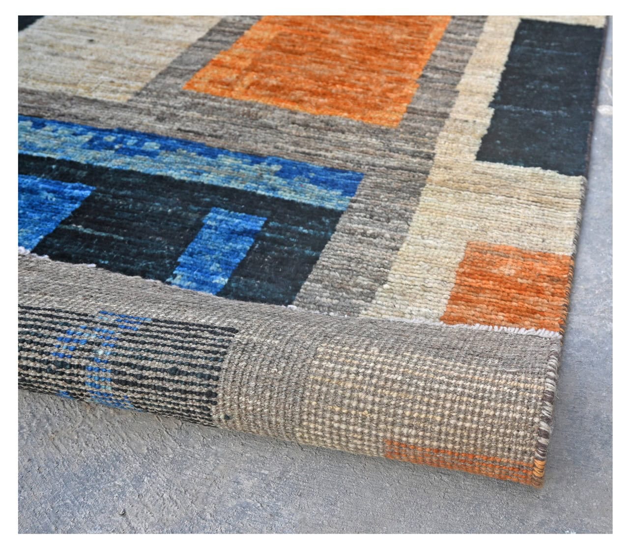Taimany - Multicolor Tribal Wool Runner Rug - Hand-Knotted 250x83cm