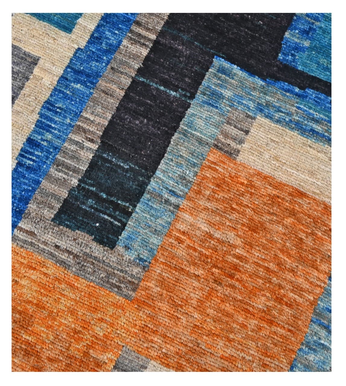 Taimany - Multicolor Tribal Wool Runner Rug - Hand-Knotted 251x80cm