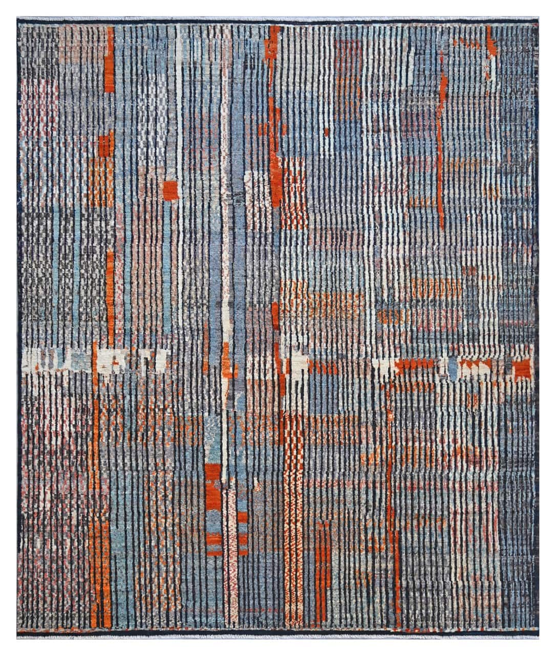 Taimany - Multicolor Tribal Wool Rug - Hand-Knotted 296x253cm