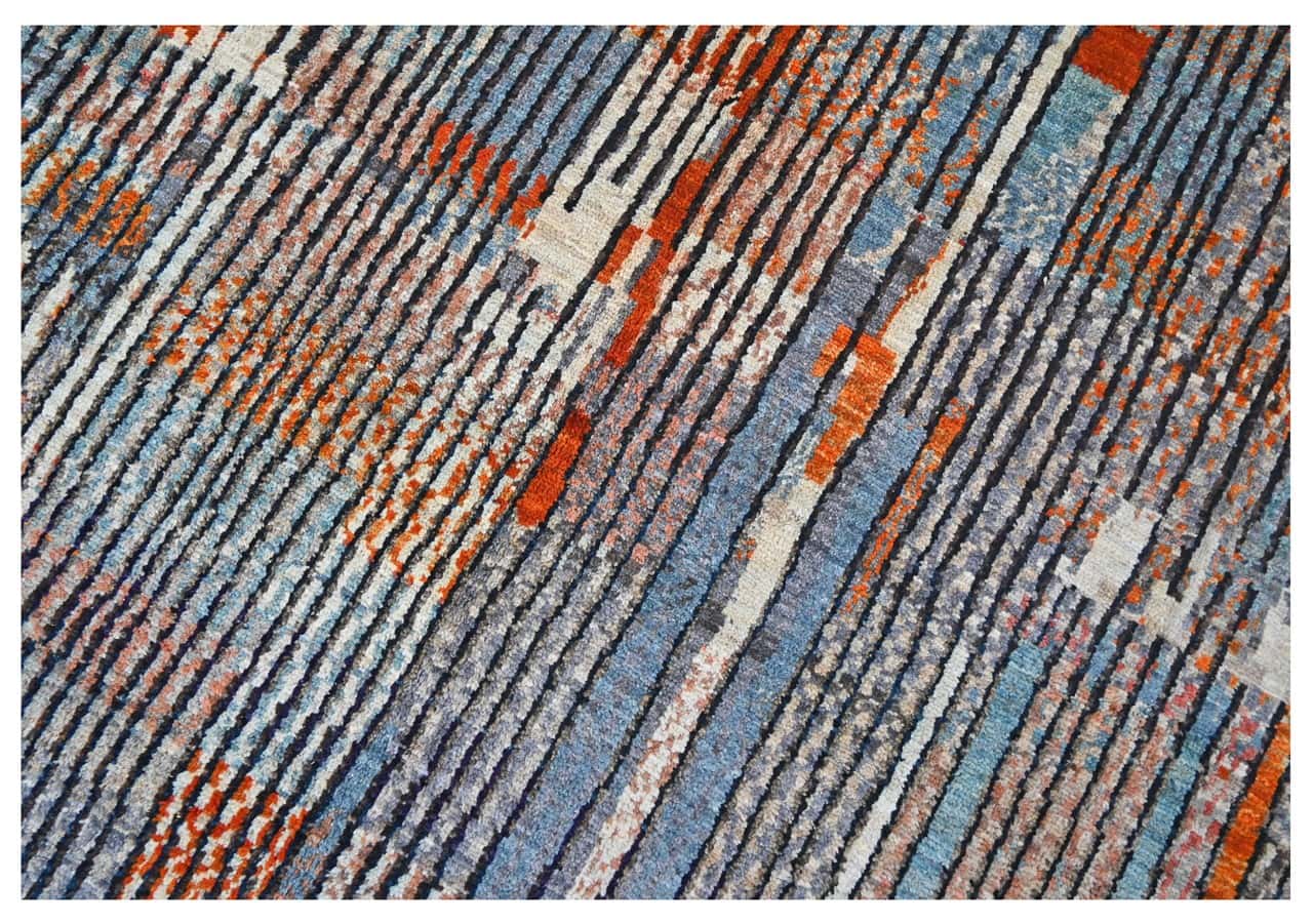 Taimany - Multicolor Tribal Wool Rug - Hand-Knotted 296x253cm