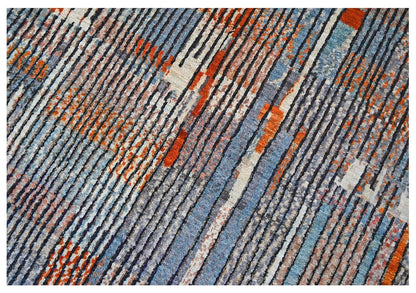 Taimany - Multicolor Tribal Wool Rug - Hand-Knotted 296x253cm