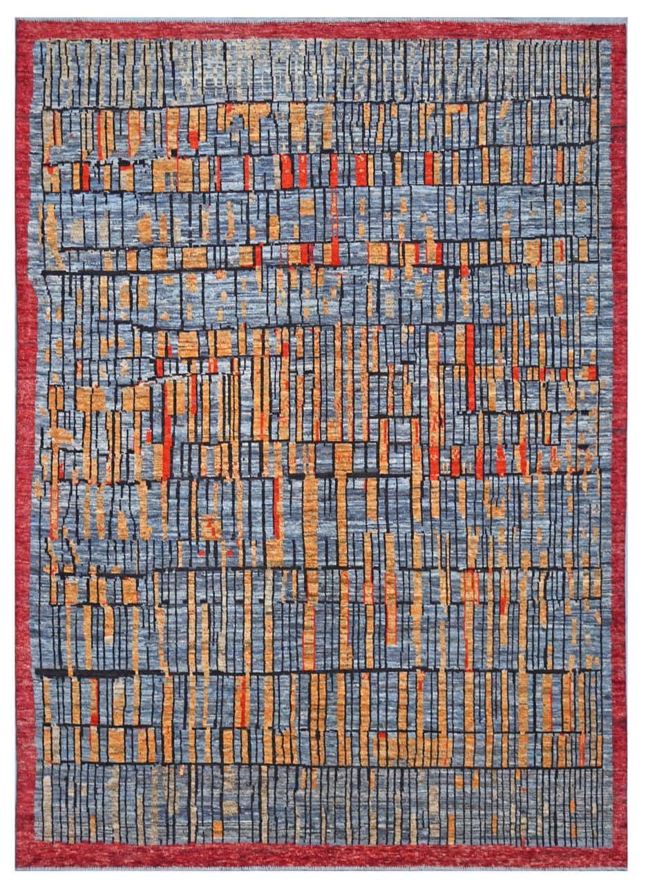 Taimany - Multicolor Tribal Wool Rug - Hand-Knotted 339x264cm