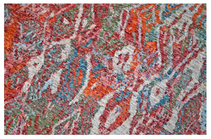 Taimany - Multicolor Tribal Wool Rug - Hand-Knotted 388x306cm