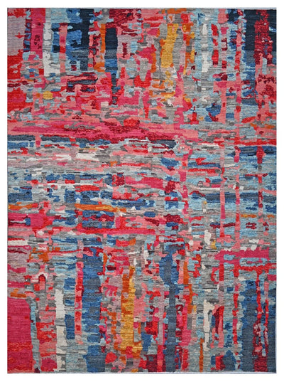 Taimany - Multicolor Tribal Wool Rug - Hand-Knotted 397x305cm