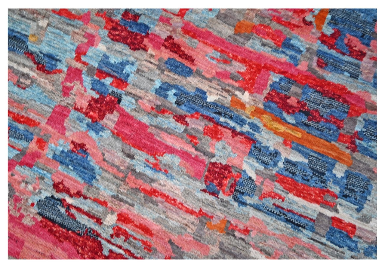 Taimany - Multicolor Tribal Wool Rug - Hand-Knotted 397x305cm