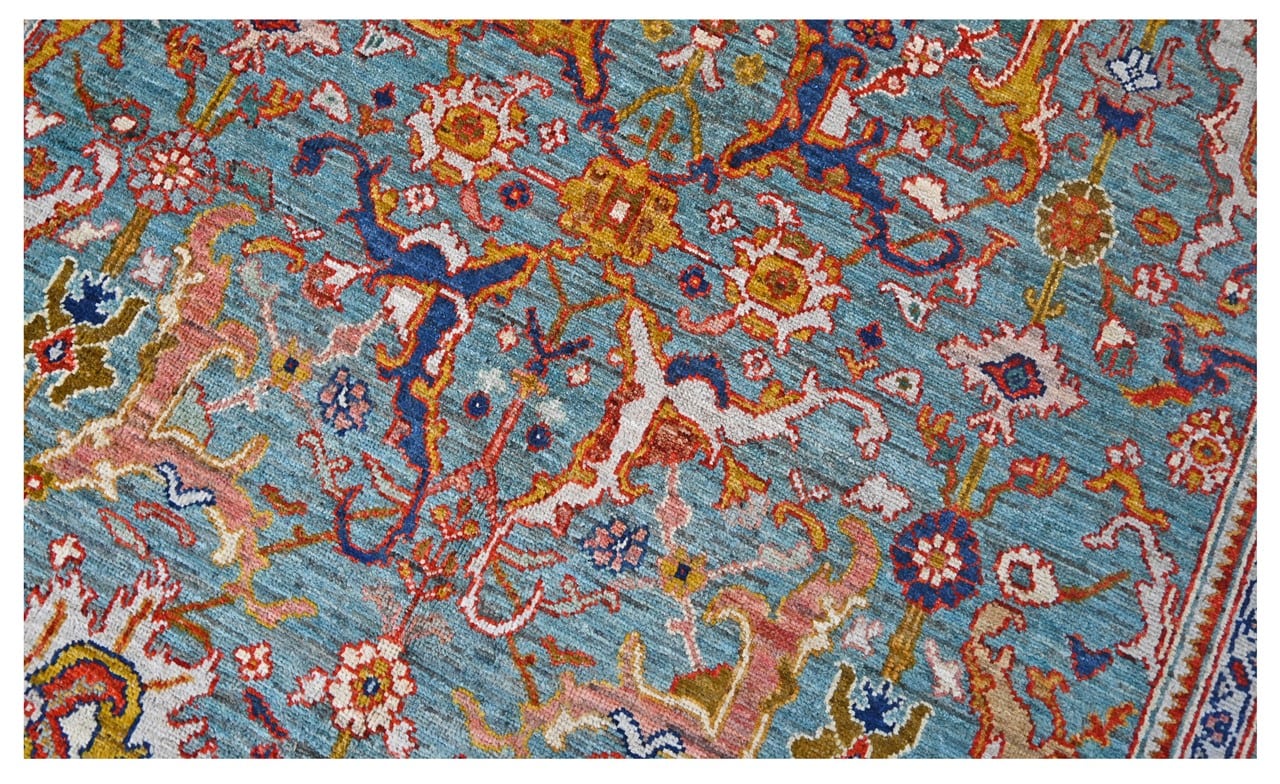 Taimany - Multicolor Tribal Wool Rug - Hand-Knotted 397x306cm