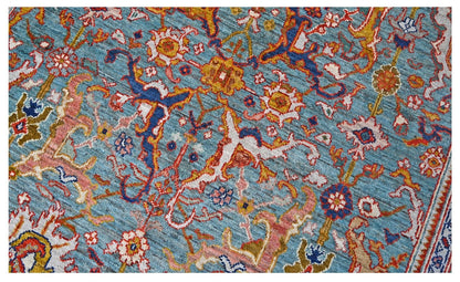 Taimany - Multicolor Tribal Wool Rug - Hand-Knotted 397x306cm