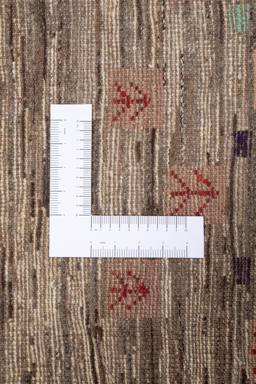 Taimany - Multicolor Tribal Wool Rug - Hand-Knotted 117x72cm