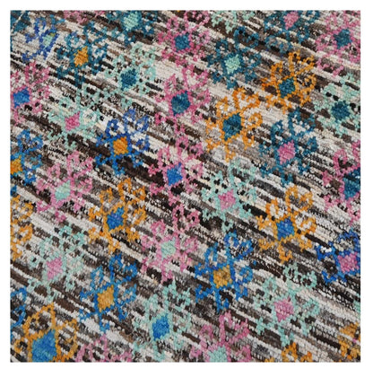 Taimany - Multicolor Tribal Wool Rug - Hand-Knotted 119x84cm