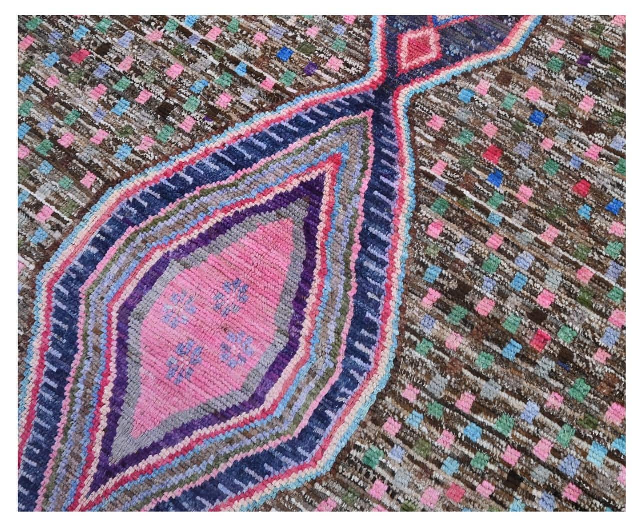 Taimany - Multicolor Tribal Wool Rug - Hand-Knotted 179x116cm