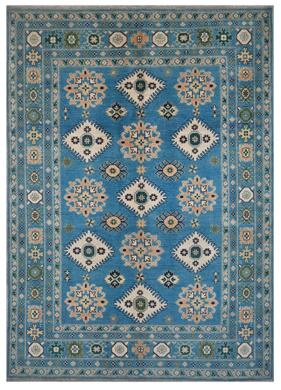 Tappeto Kazak Classico, Multicolore, fatto a mano, 243x172cm - CarpetLiving