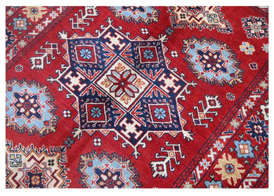 Tappeto Kazak Classico, Multicolore, fatto a mano, 202x152cm - CarpetLiving